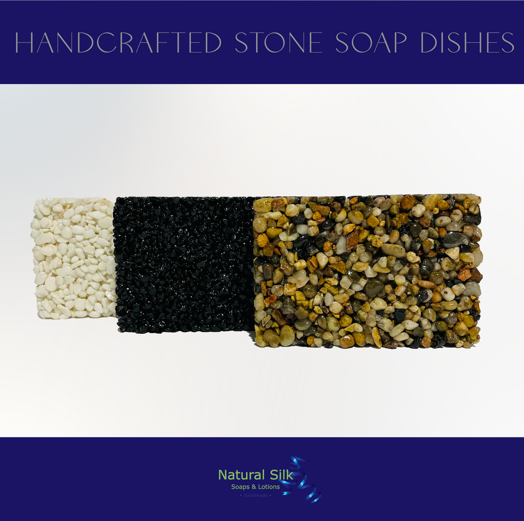 Handcrafted Stone Soap Dishes